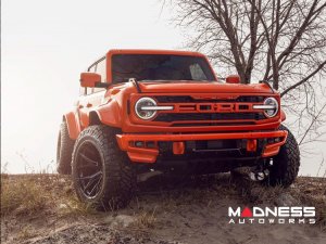 Ford Bronco Custom Wheels - HF6-4 by Vossen - Satin Black Ford Bronco Custom Wheels - HF6-4 by Vossen - Satin Black